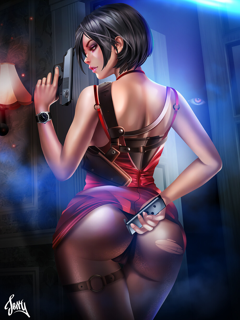 ArtStation - Resident Evil Ada Wong FanArt