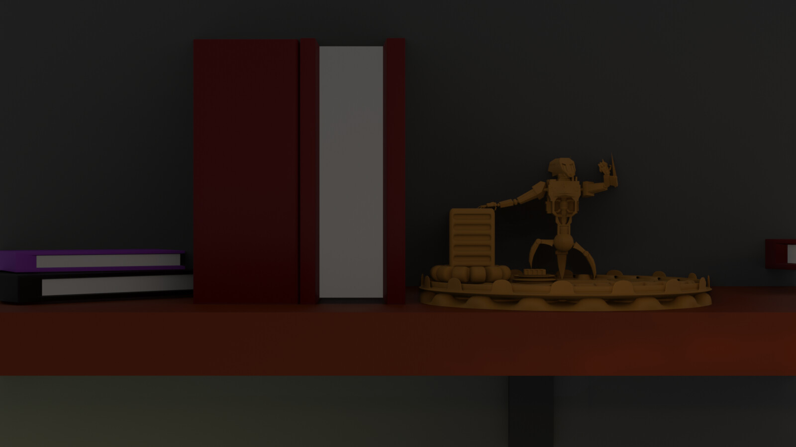 Close up shot of Shelves