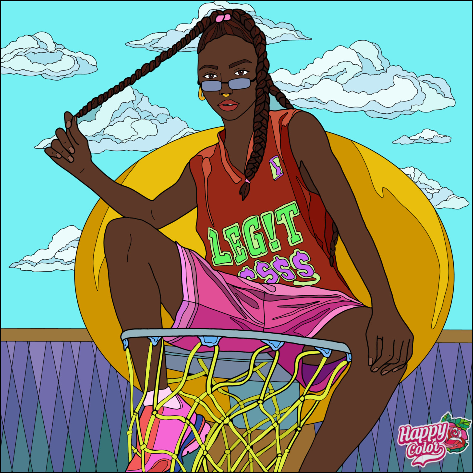 ArtStation Girl Basketball 🏀