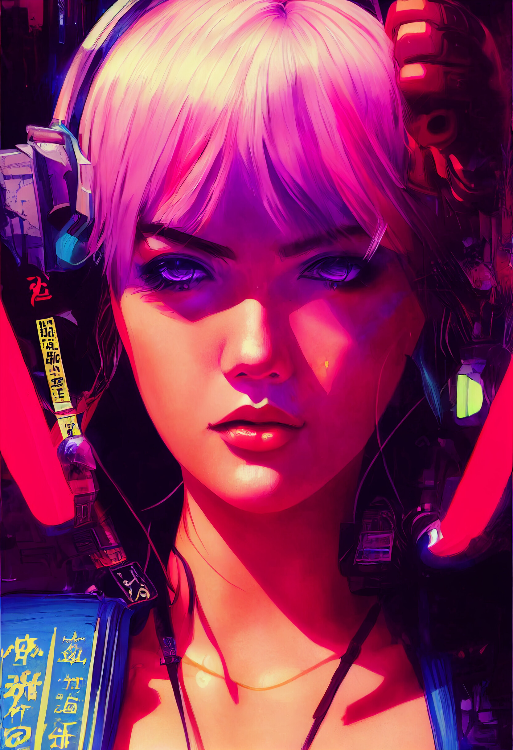 ArtStation - Cyber Heroine