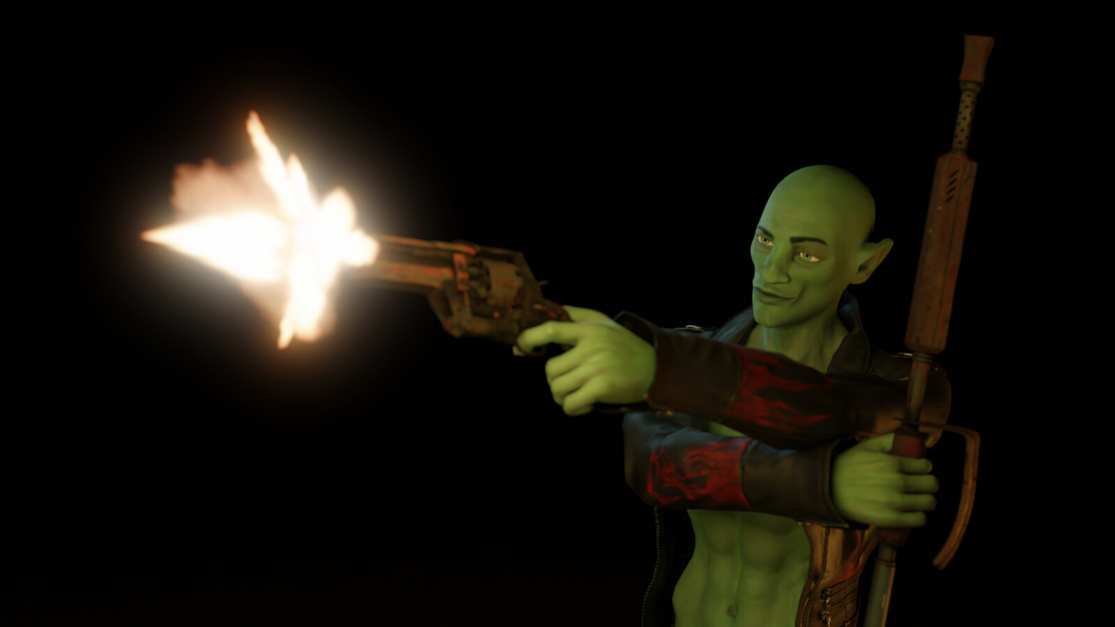 The Metal-Head Martian - Life is gone in a #fLASH