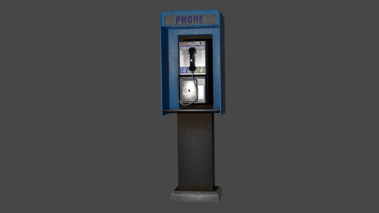 Public pay phone