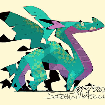 Satoshi matsuura 2022 10 03 mosaic dragon s
