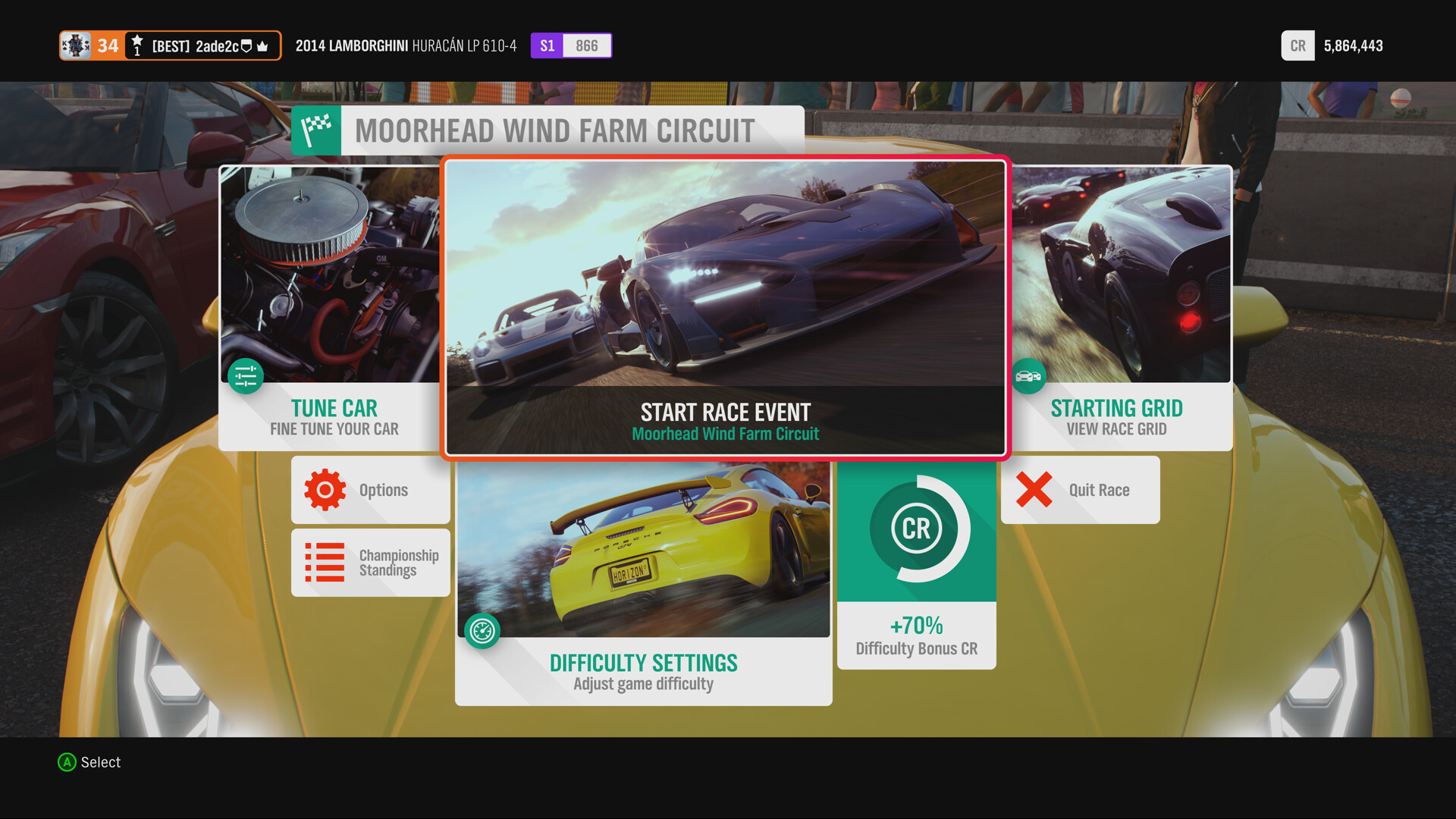 The Horizon 1-4 title screens as a choice to pick after this playlists ends  - Menus & Interface - Official Forza Community Forums