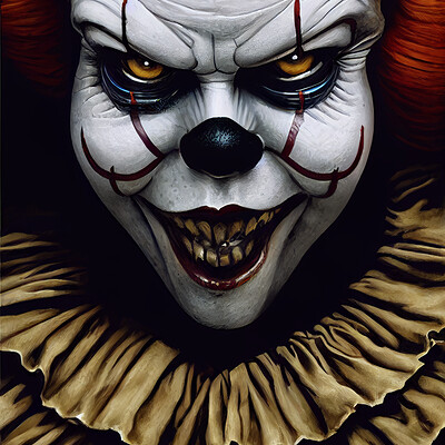 Dark philosophy darkphilosophy pennywise hyper realistic face horror fantasy ar 281d10f0 73f5 497b b4c6 de228761b2a1