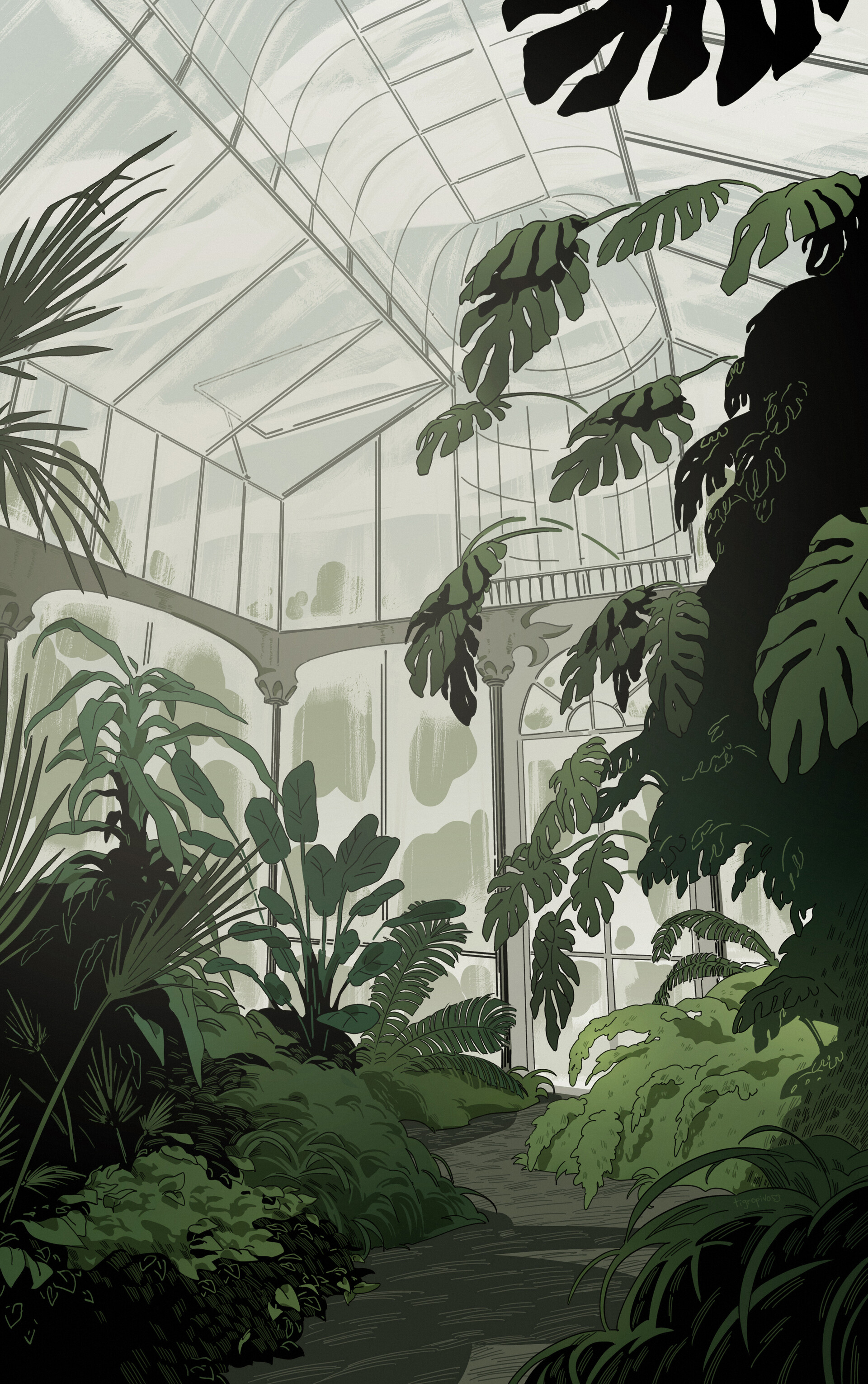 ArtStation greenhouse (graphics)