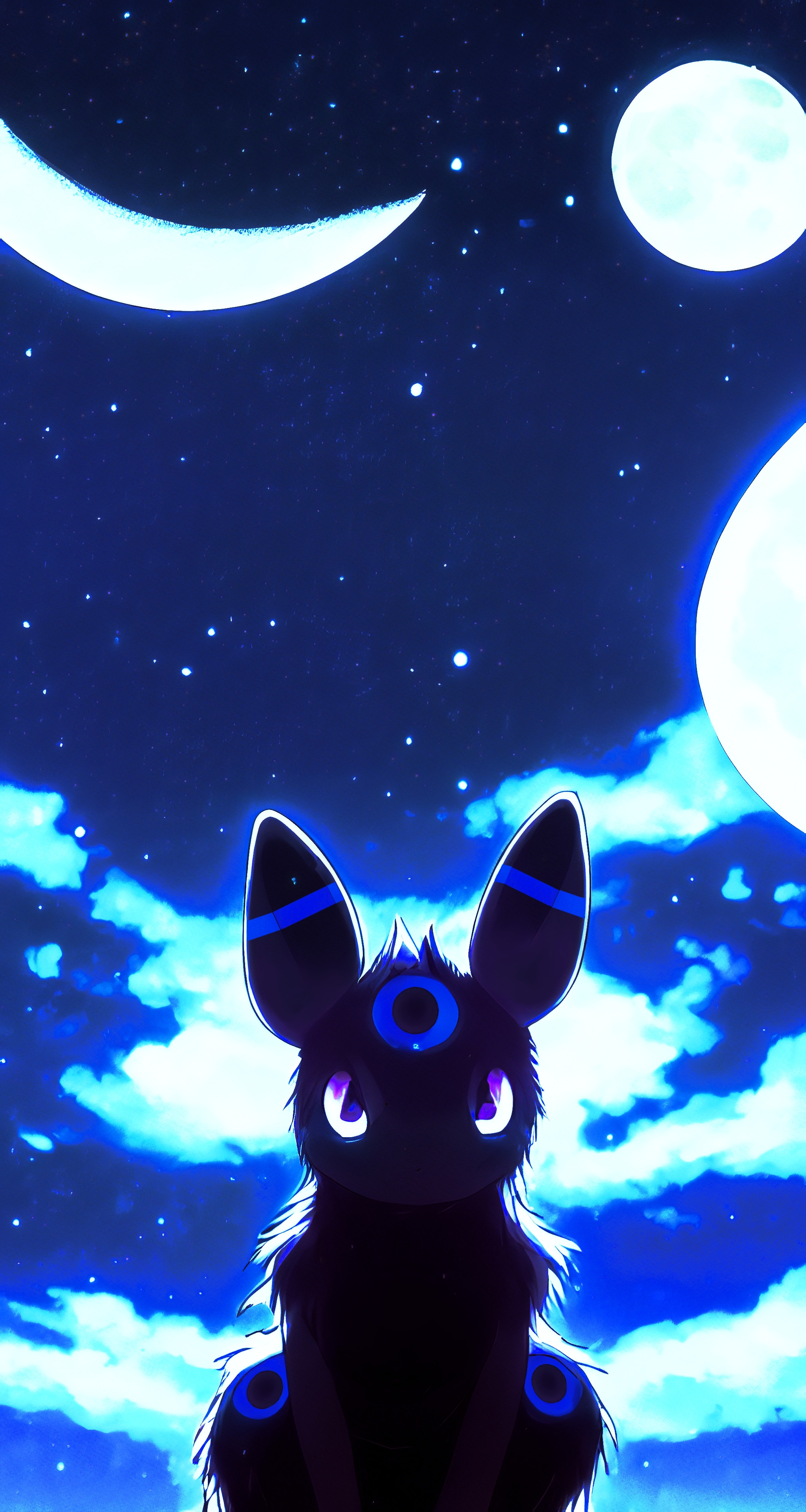 Pokémon Umbreon shiny Pokémon  ぶらっき  pixiv Umbreon  Pokemon umbreon  Pokemon eevee Shiny Eeveelutions HD phone wallpaper  Pxfuel