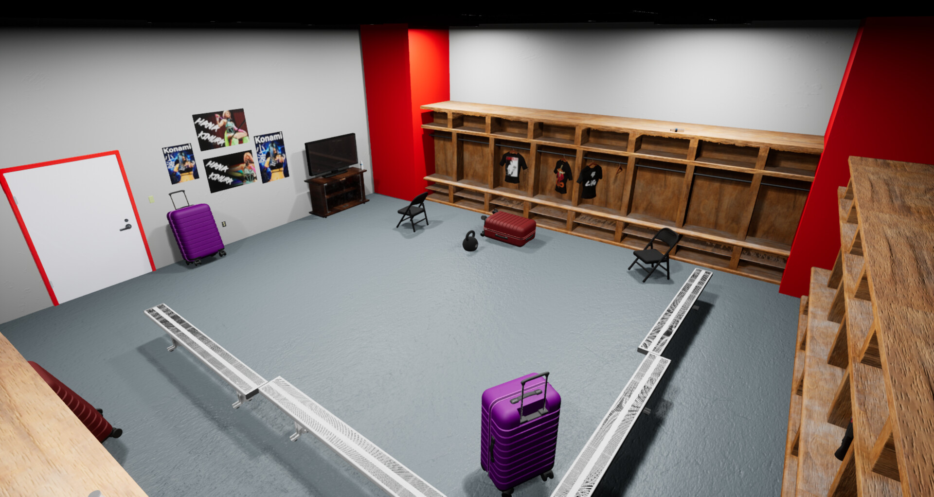 ArtStation Backstage Locker Room