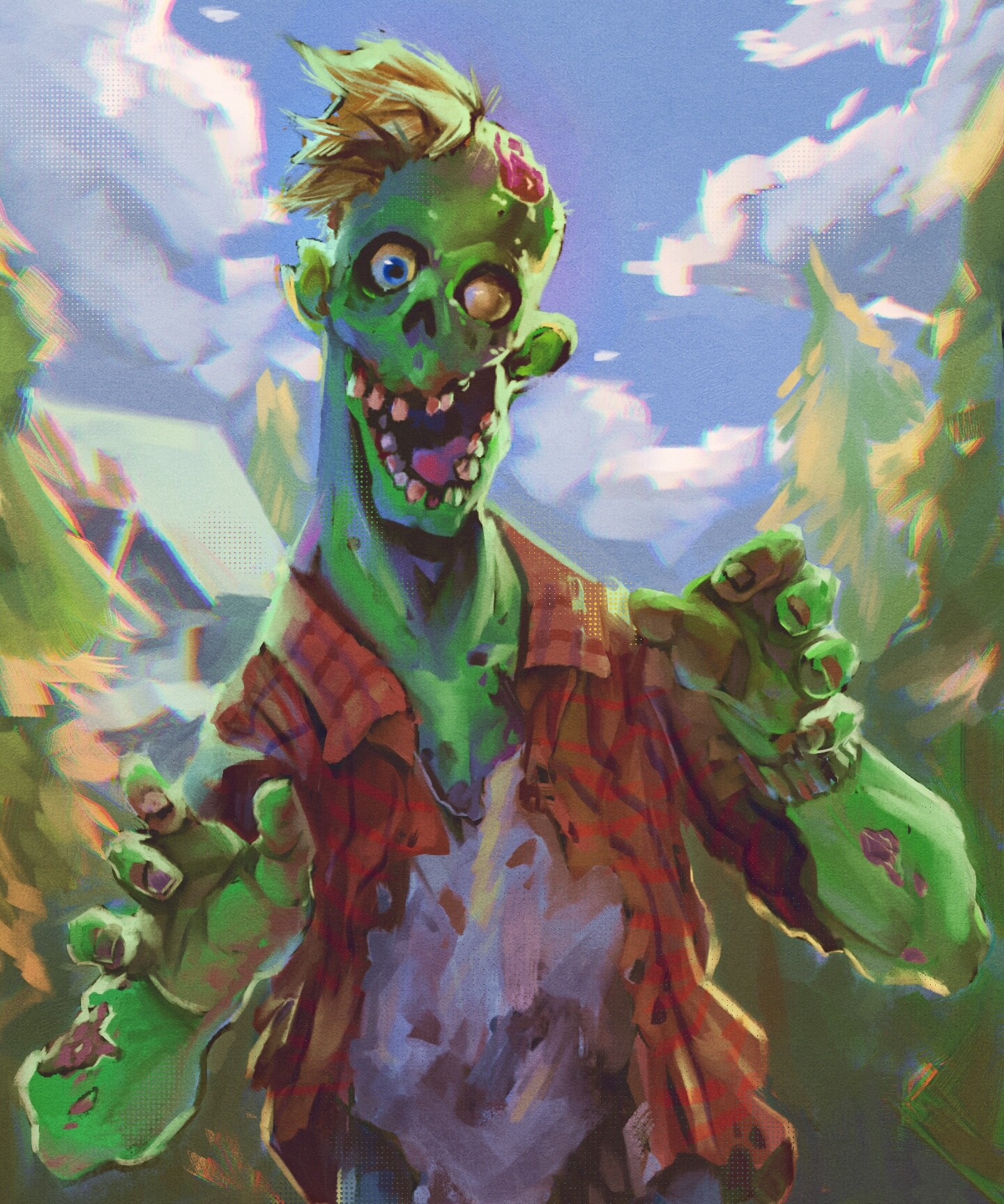 ArtStation Friendly Zombie