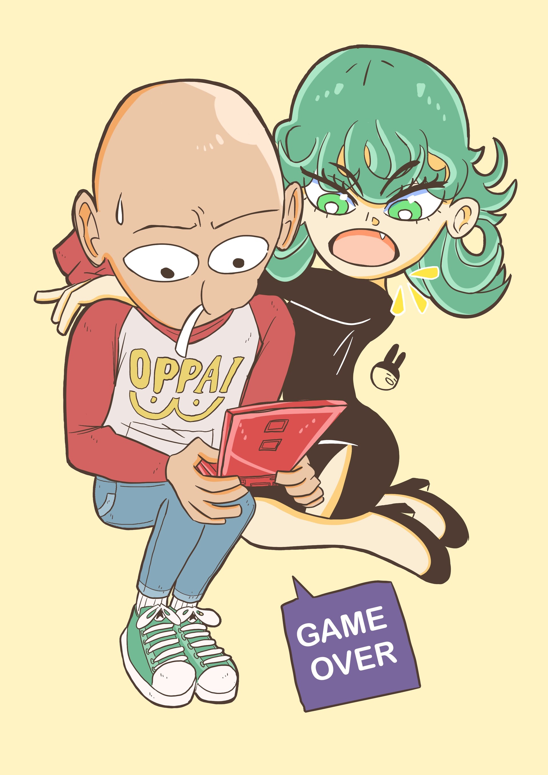 ArtStation Saitama x Tatsumaki