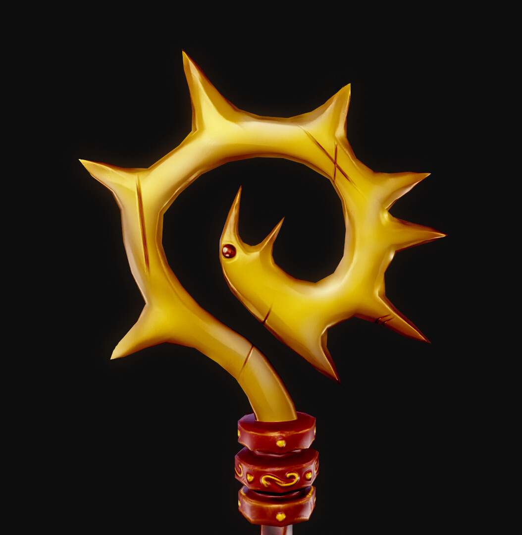 Golden staff of gun yu Golden staff of gun yu