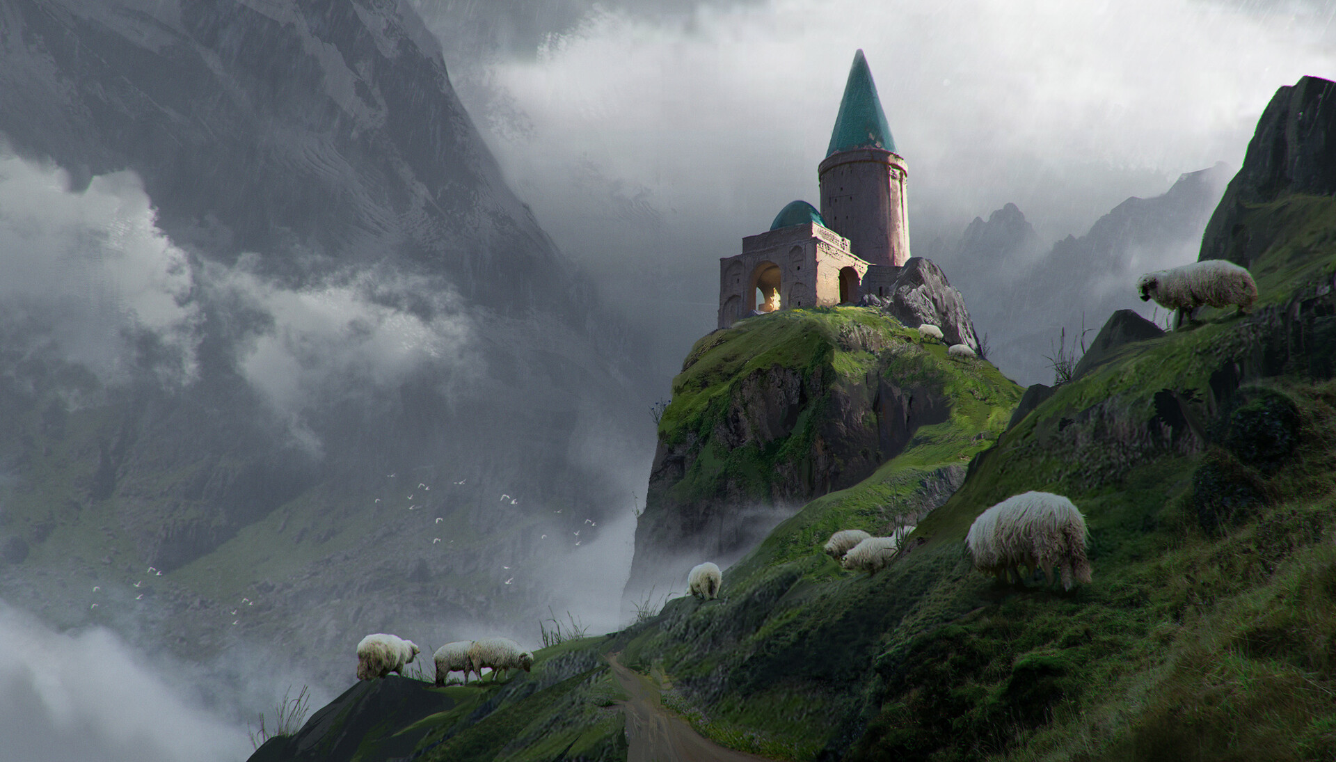 ArtStation Fire Temple