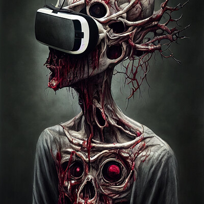 Dark philosophy darkphilosophy zombie wearing a vr headset beautiful sinister h 11851e33 30ec 4504 99e1 2ceb5554e2a1