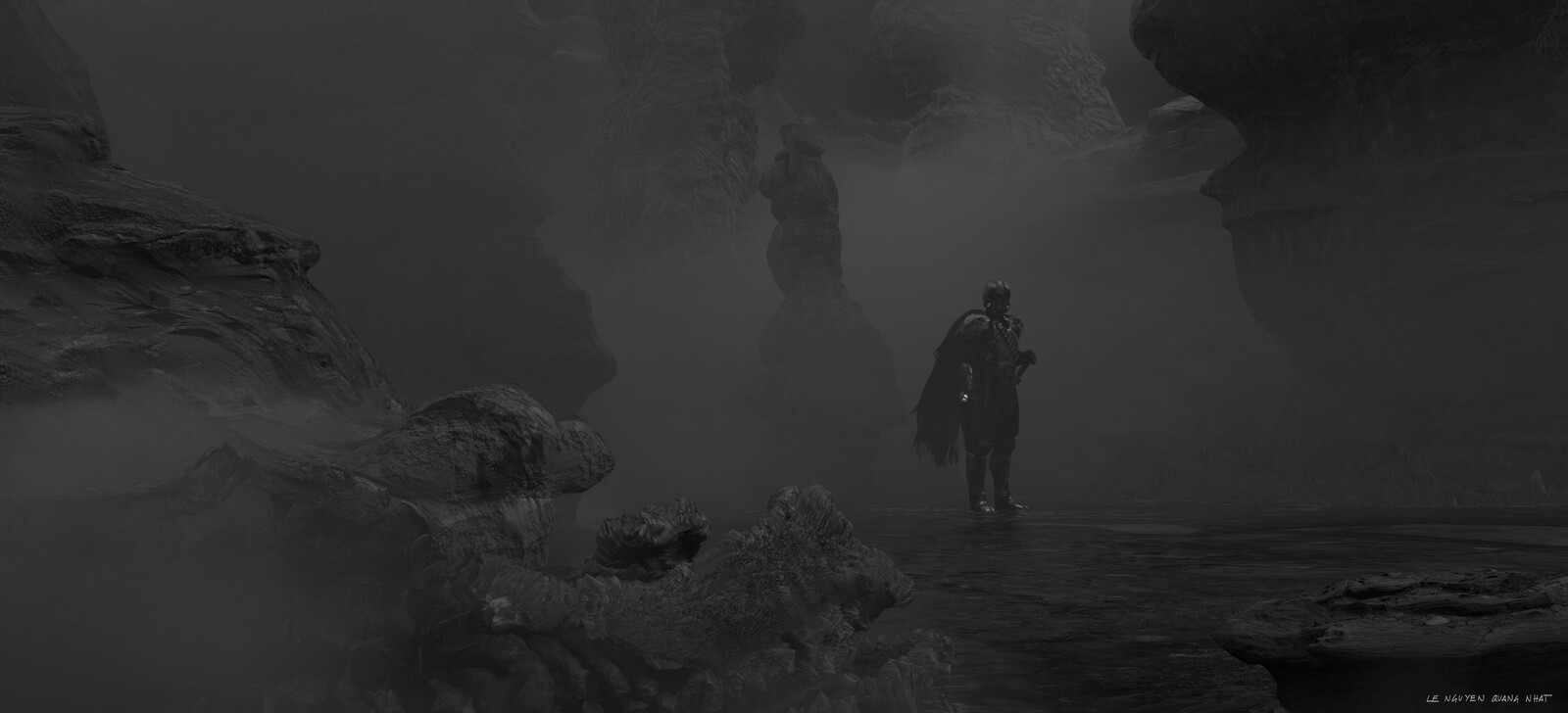 Black and White