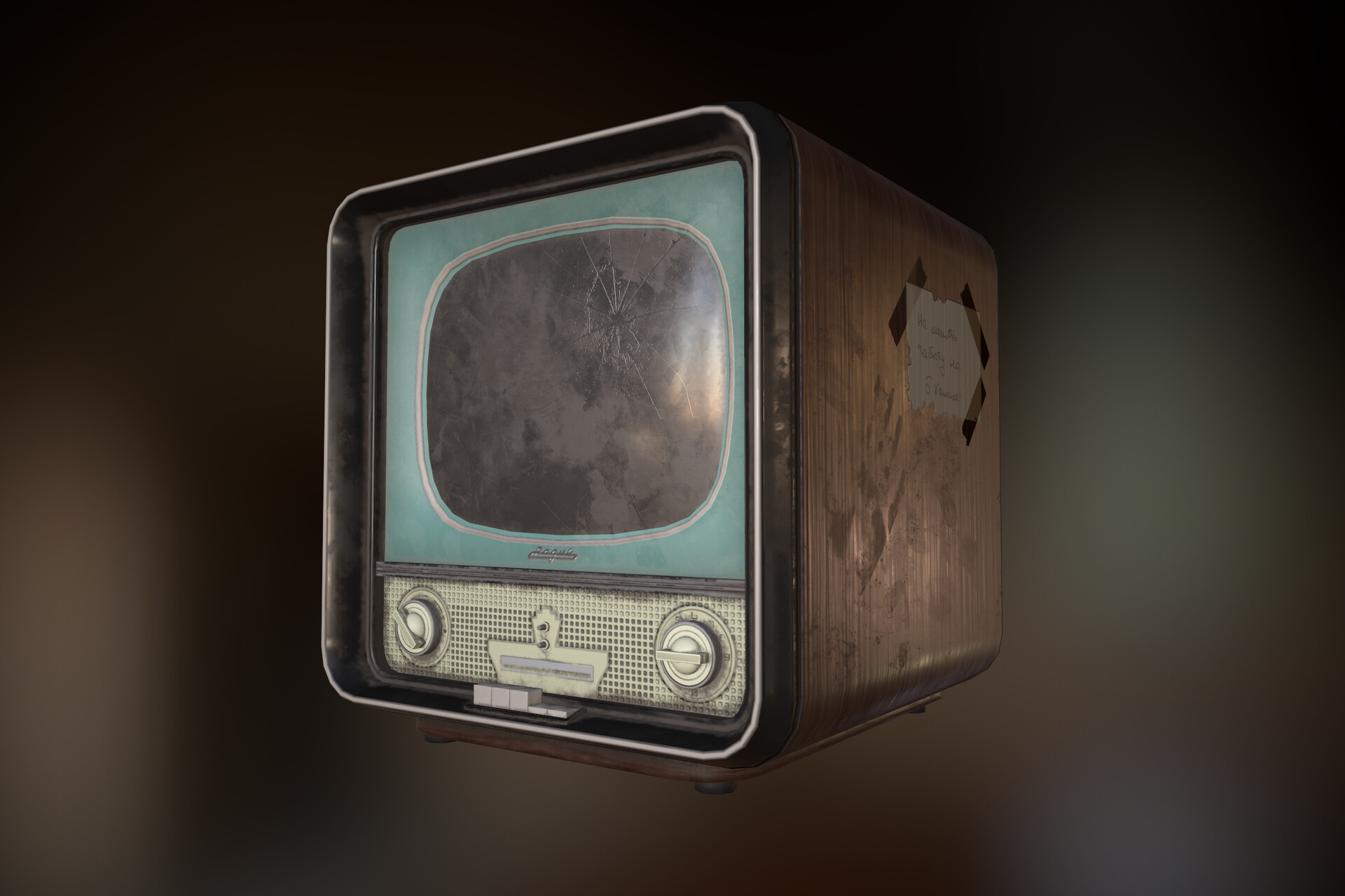 ArtStation - Radium-A television receiver