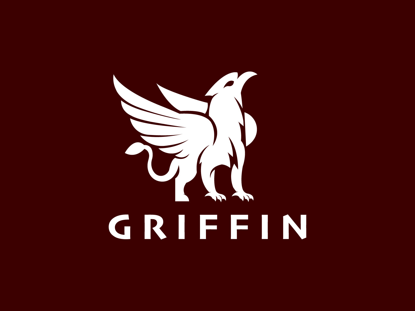 Griffin Logo by Hussnain Graphics on Dribbble