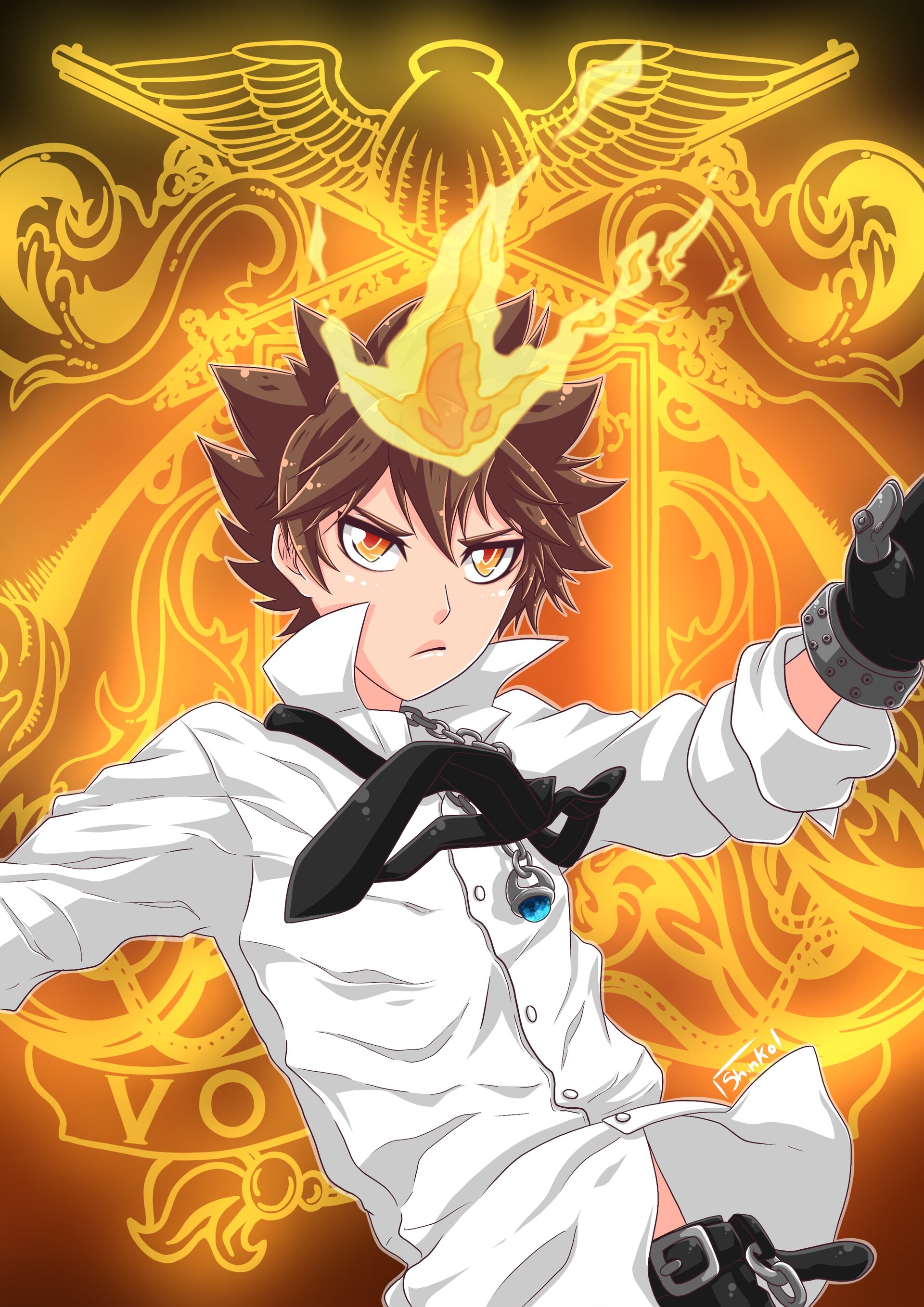 sawada tsunayoshi wallpaper