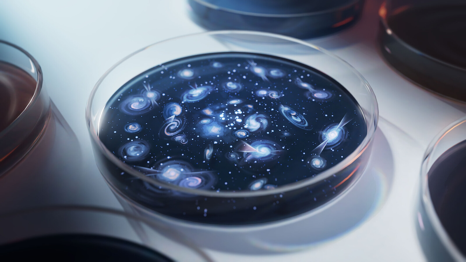 Galactic Petri Dish • Science Illustration • NANOGrav • 2022