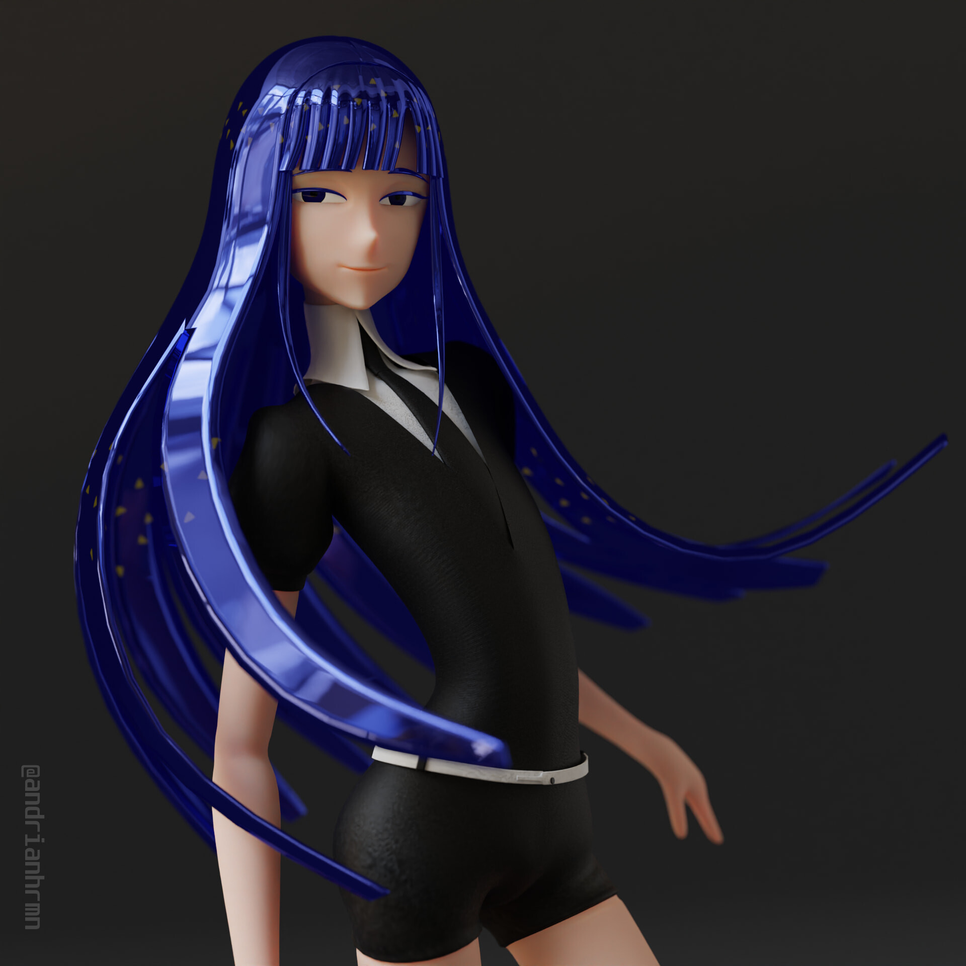 ArtStation 3D houseki no kuni