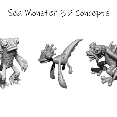 Christine garner sea monster concepts