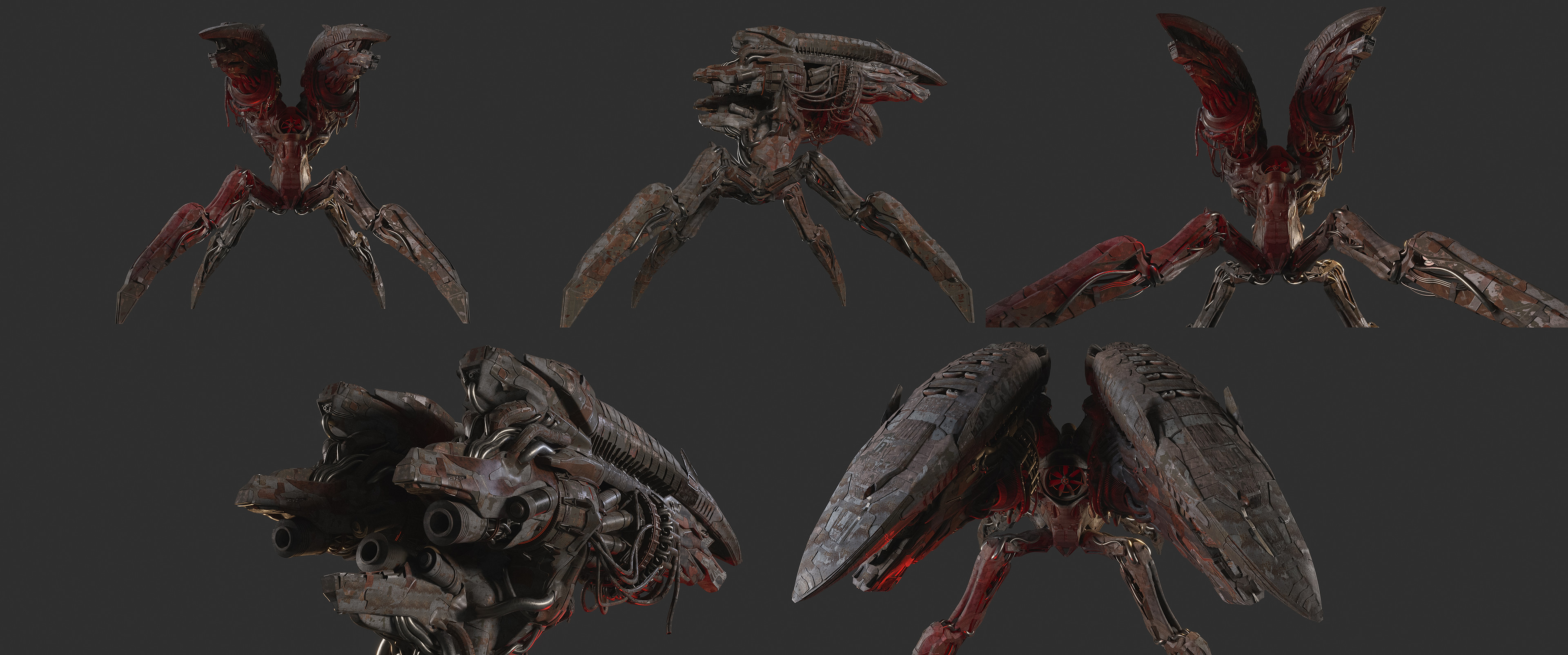 Custom made models.