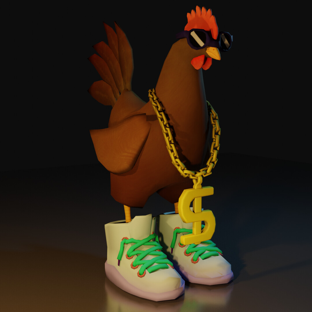 ArtStation - Chicken in Shoes