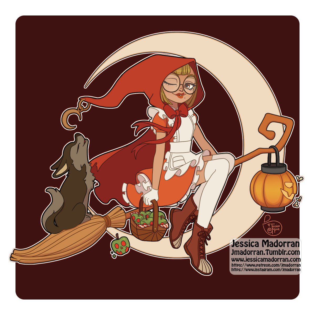 October 2022 Patreon - Twisted Halloween Fairy Tales - Little Red Riding Hood