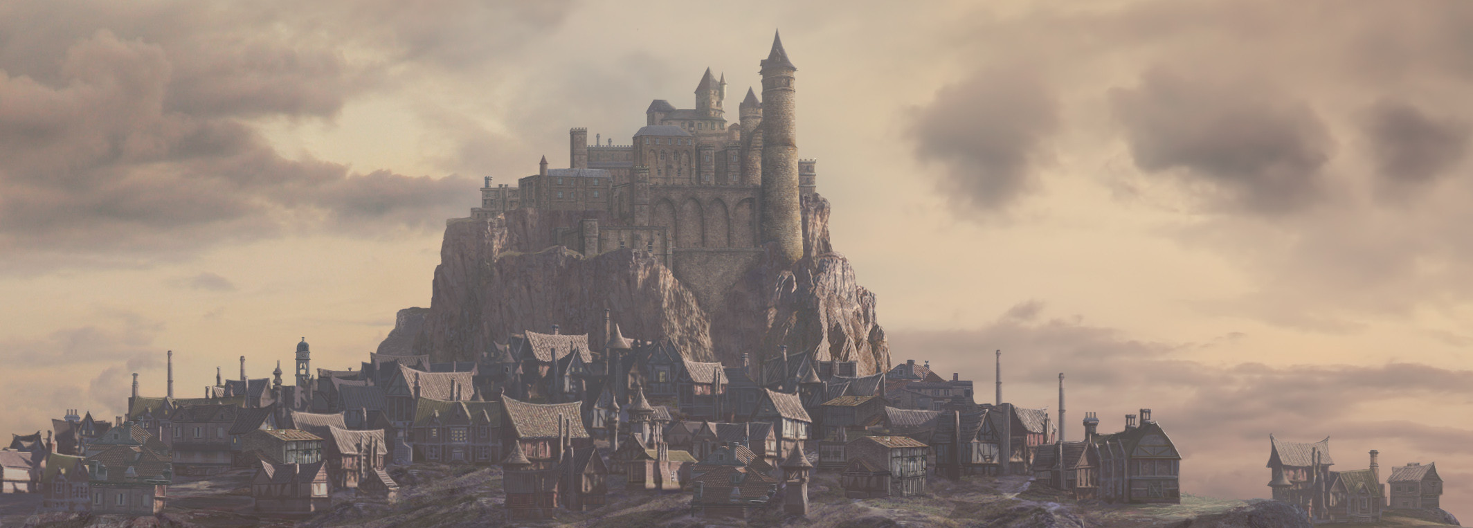 'Fable : 3' :/ Matte Painting 