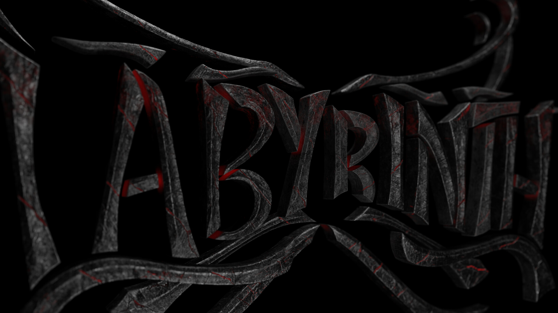 Rahul Santhosh - Labyrinth- Typography