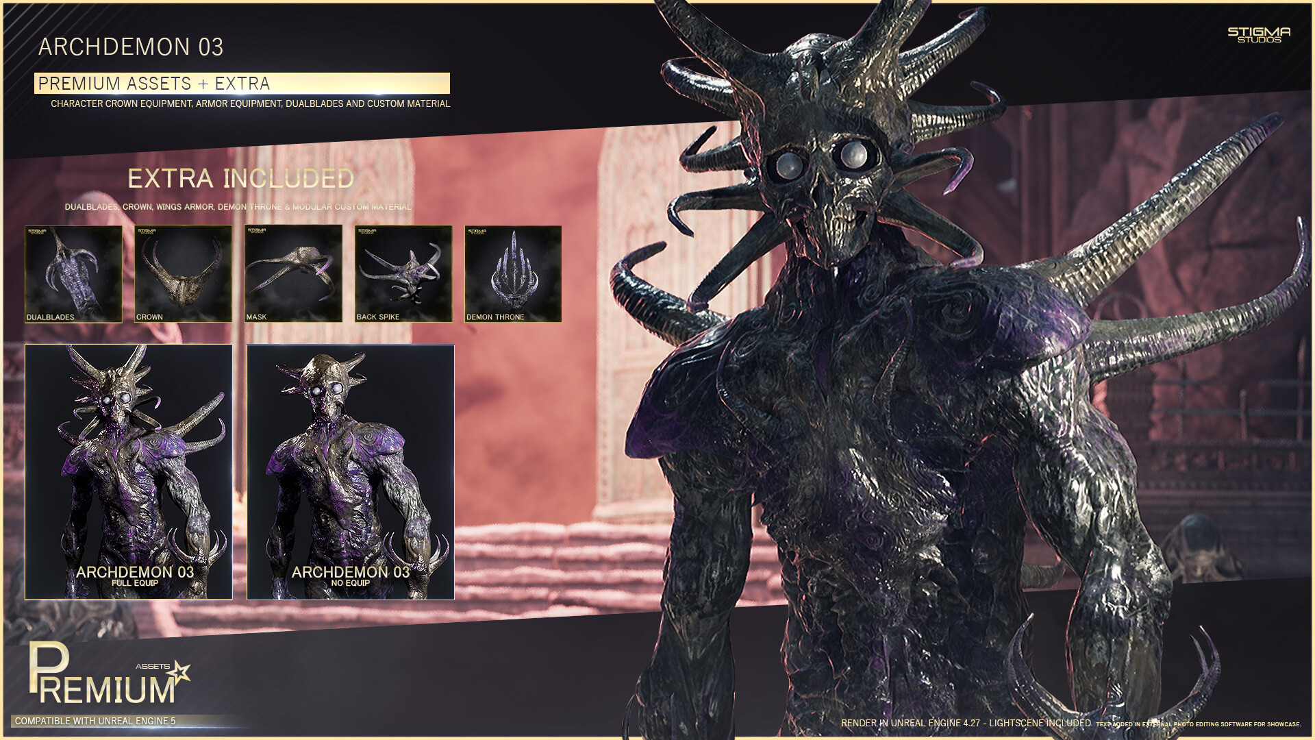 ArtStation - Archdemon 03 - Game Assets