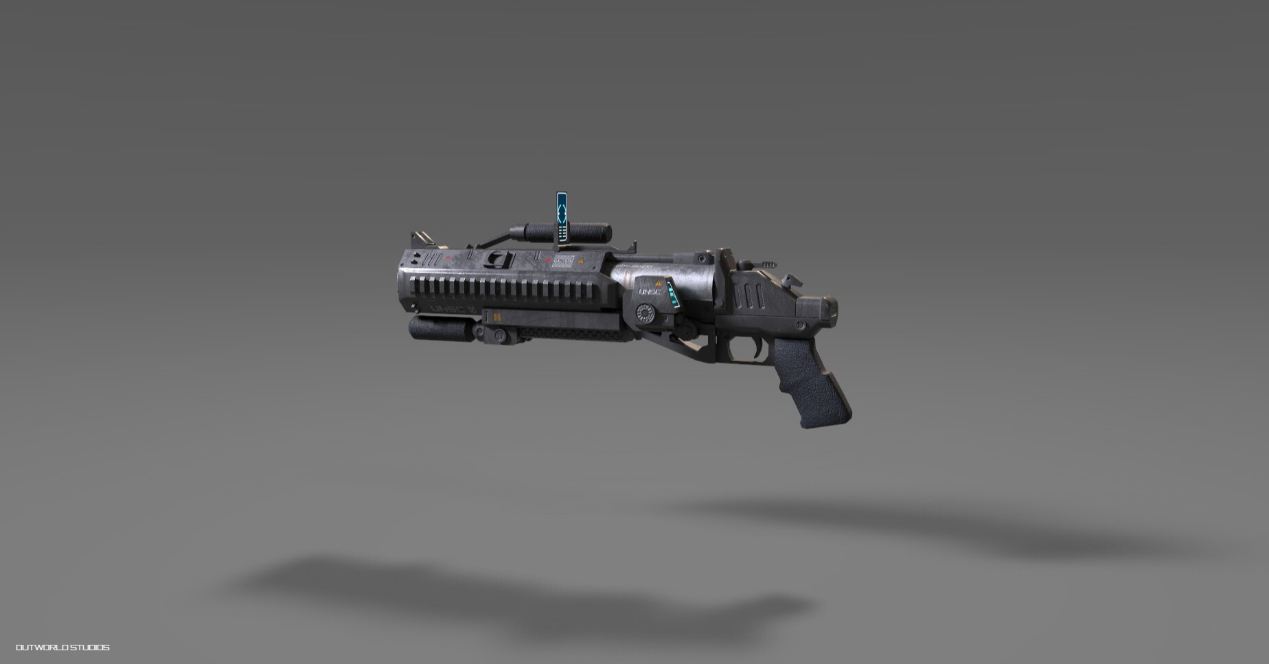 ArtStation Halo Grenade Launcher