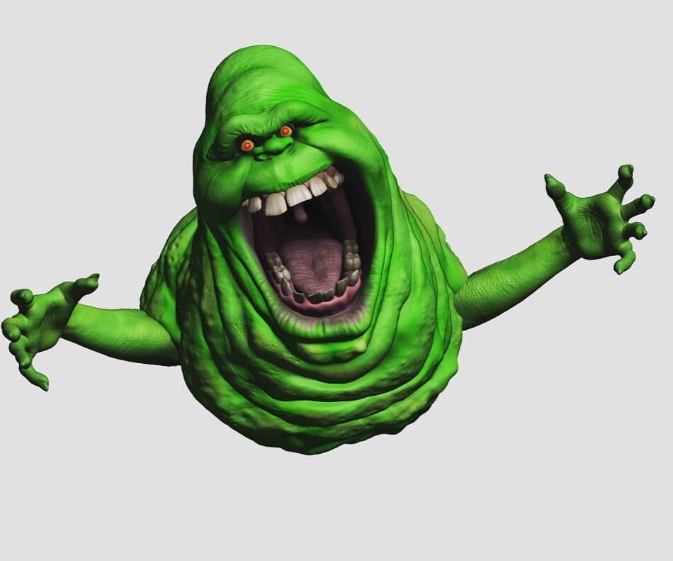 ArtStation Slimer / Onionhead Ghostbusters 1
