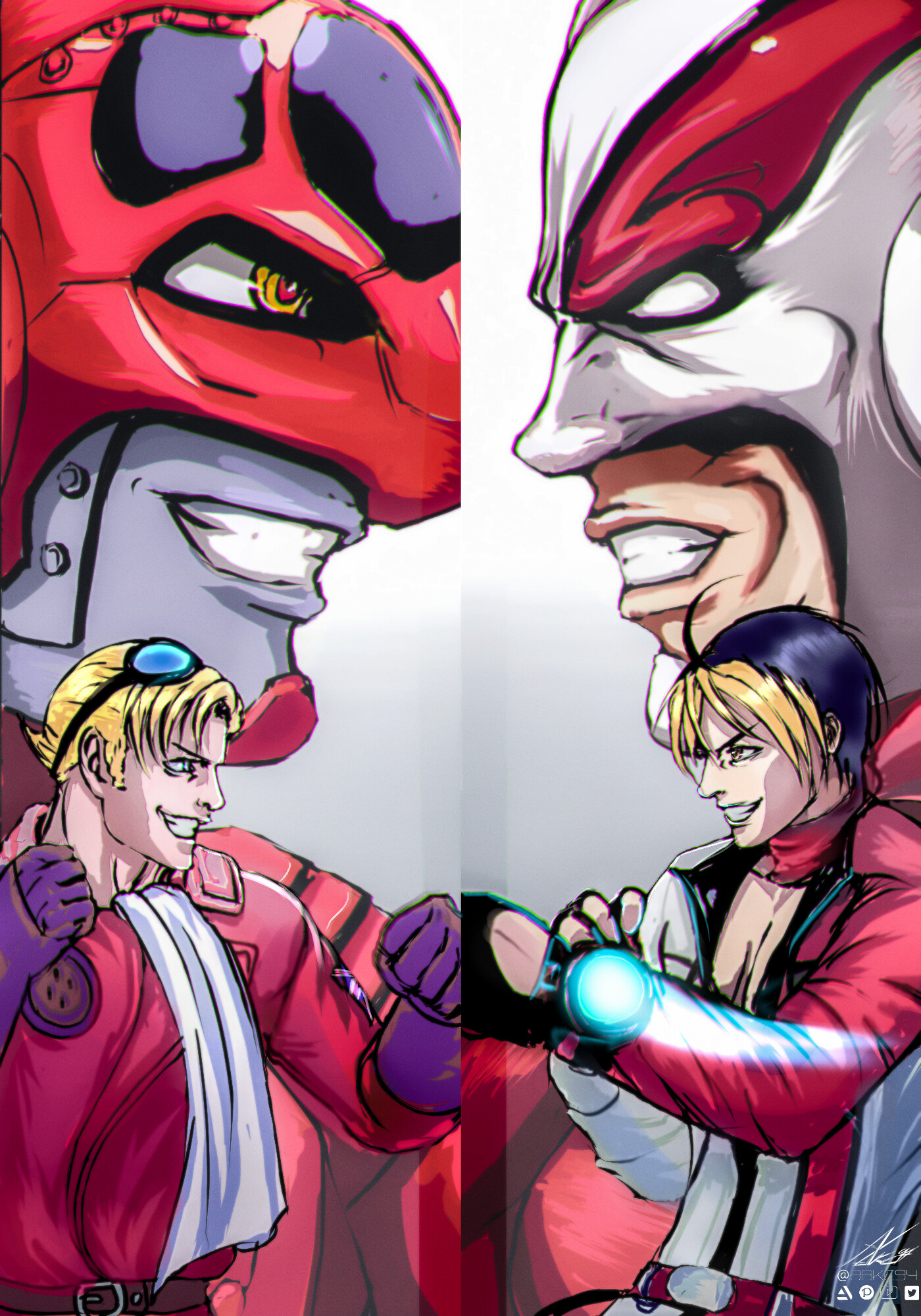 ArtStation 「ファイト!」