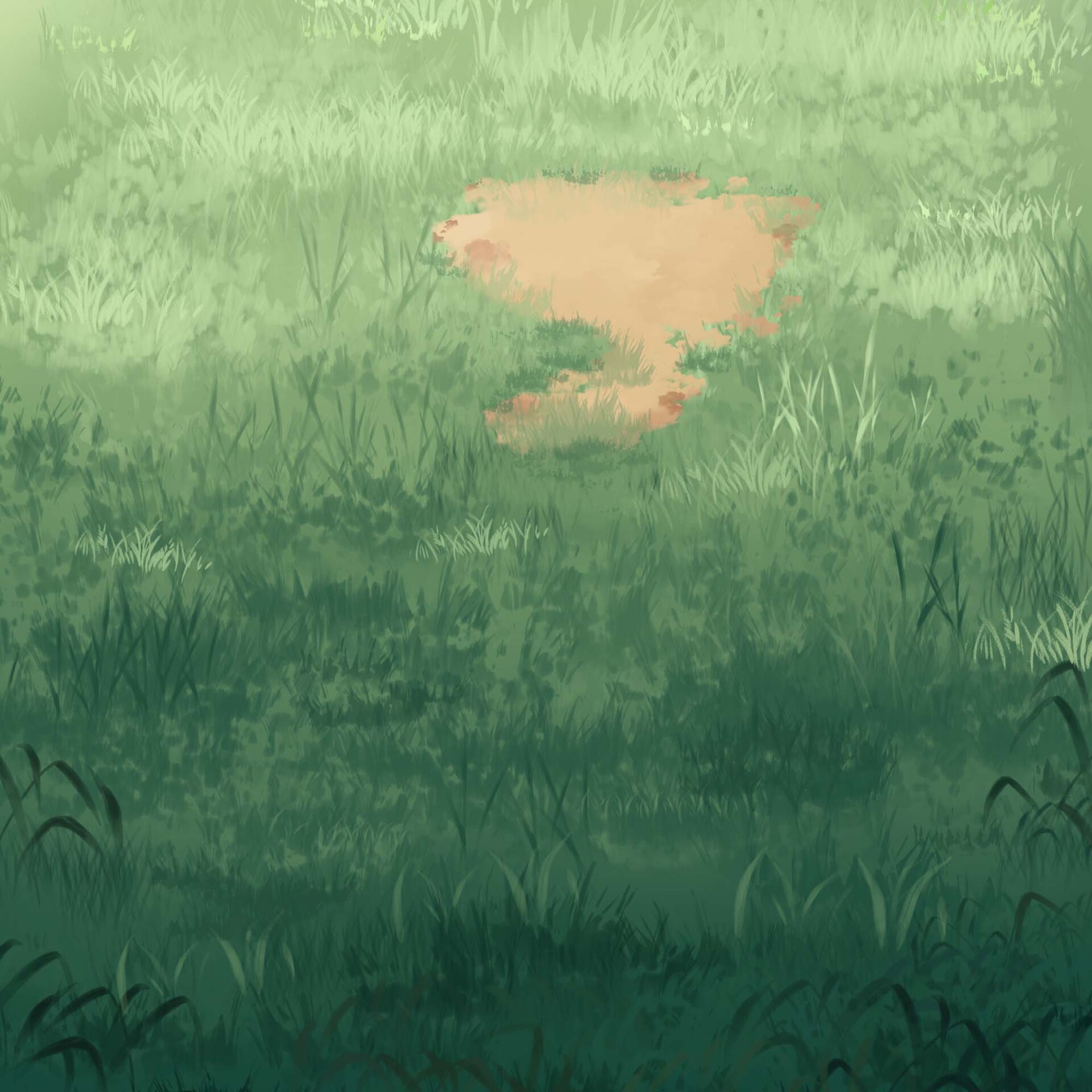 ArtStation - anime grass