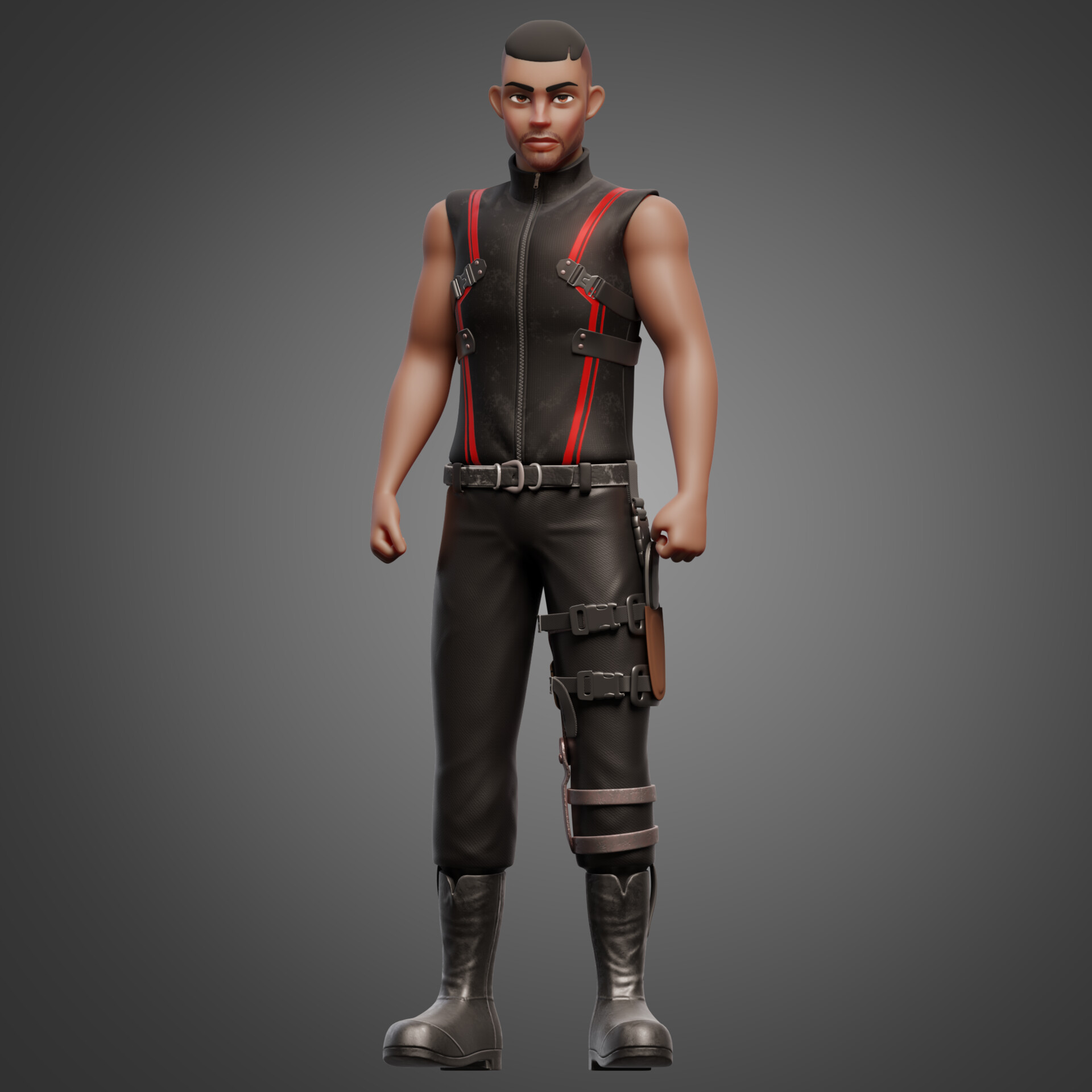 ArtStation Silas From Balpil dan Bhinnekaz Series