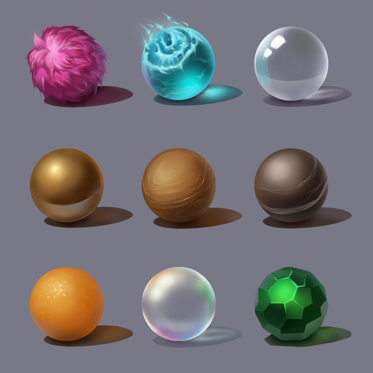 ArtStation - Sfera materials