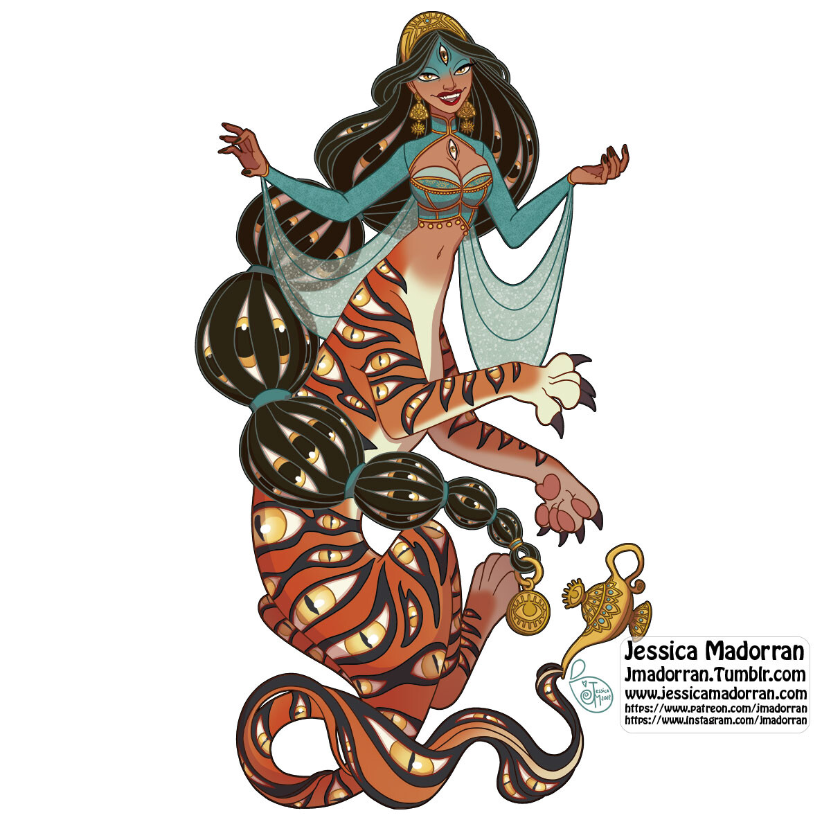 October 2022 Patreon - Twisted Halloween Fairy Tales - Aladdin
