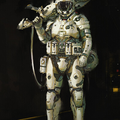 Gregory vlasenko space suit