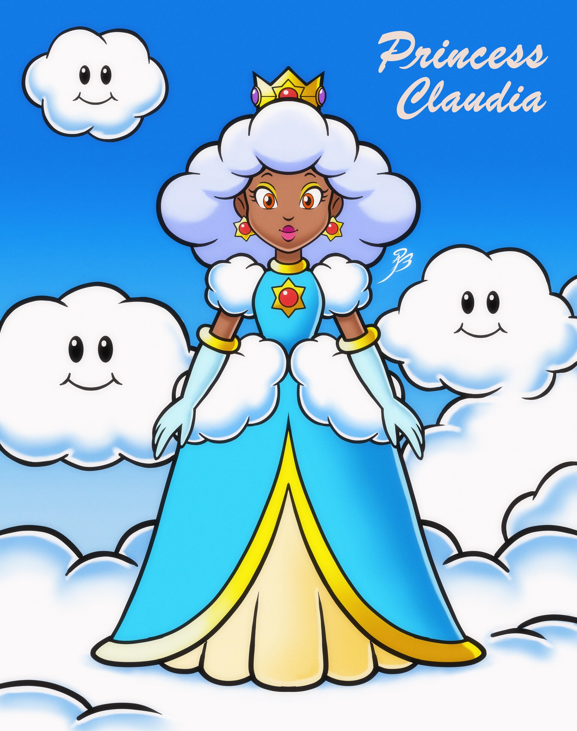 Angel B. - Princess Claudia (Mario Bros Fan Concept)