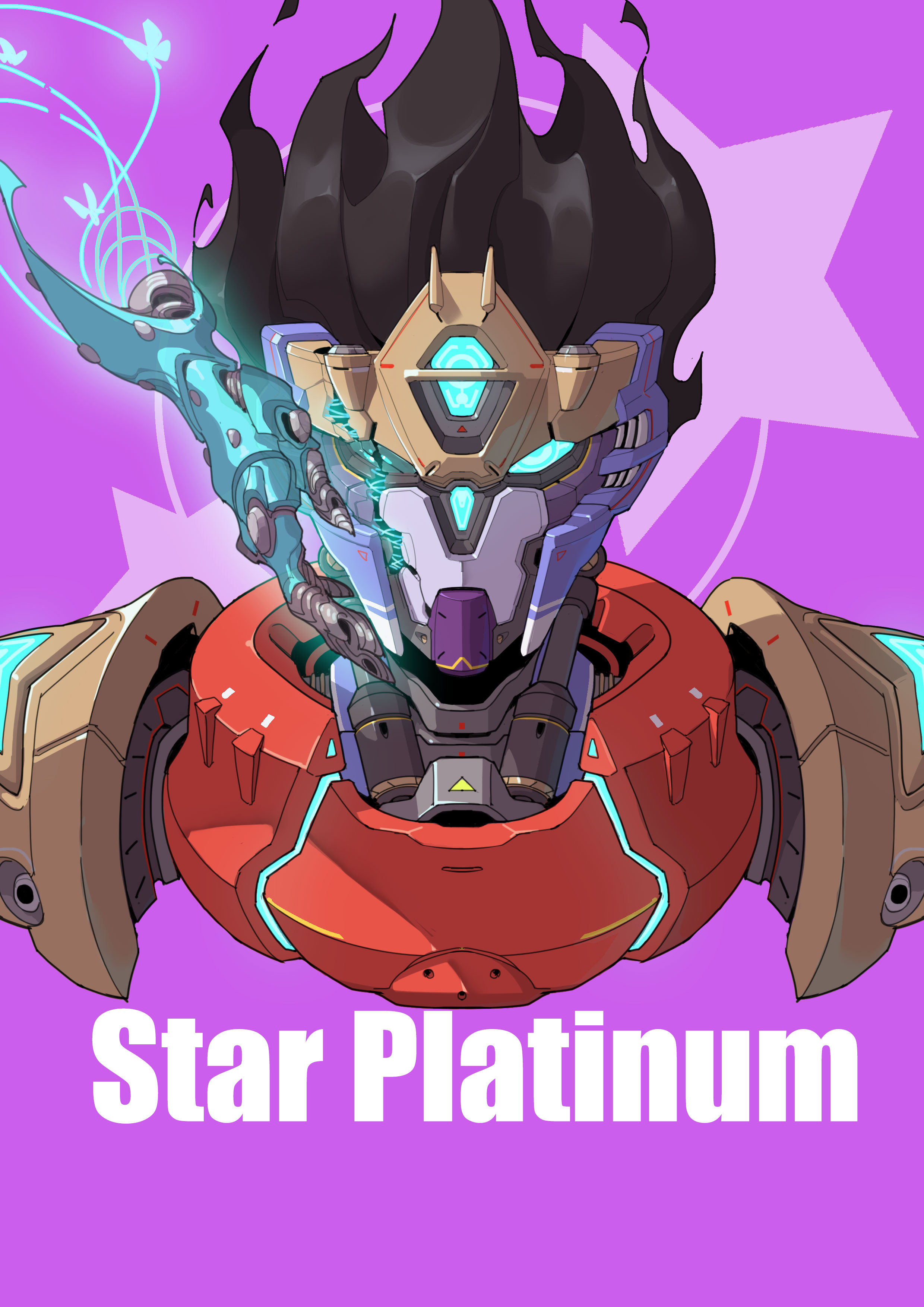 ArtStation - Star Platinum Fan art JoJos