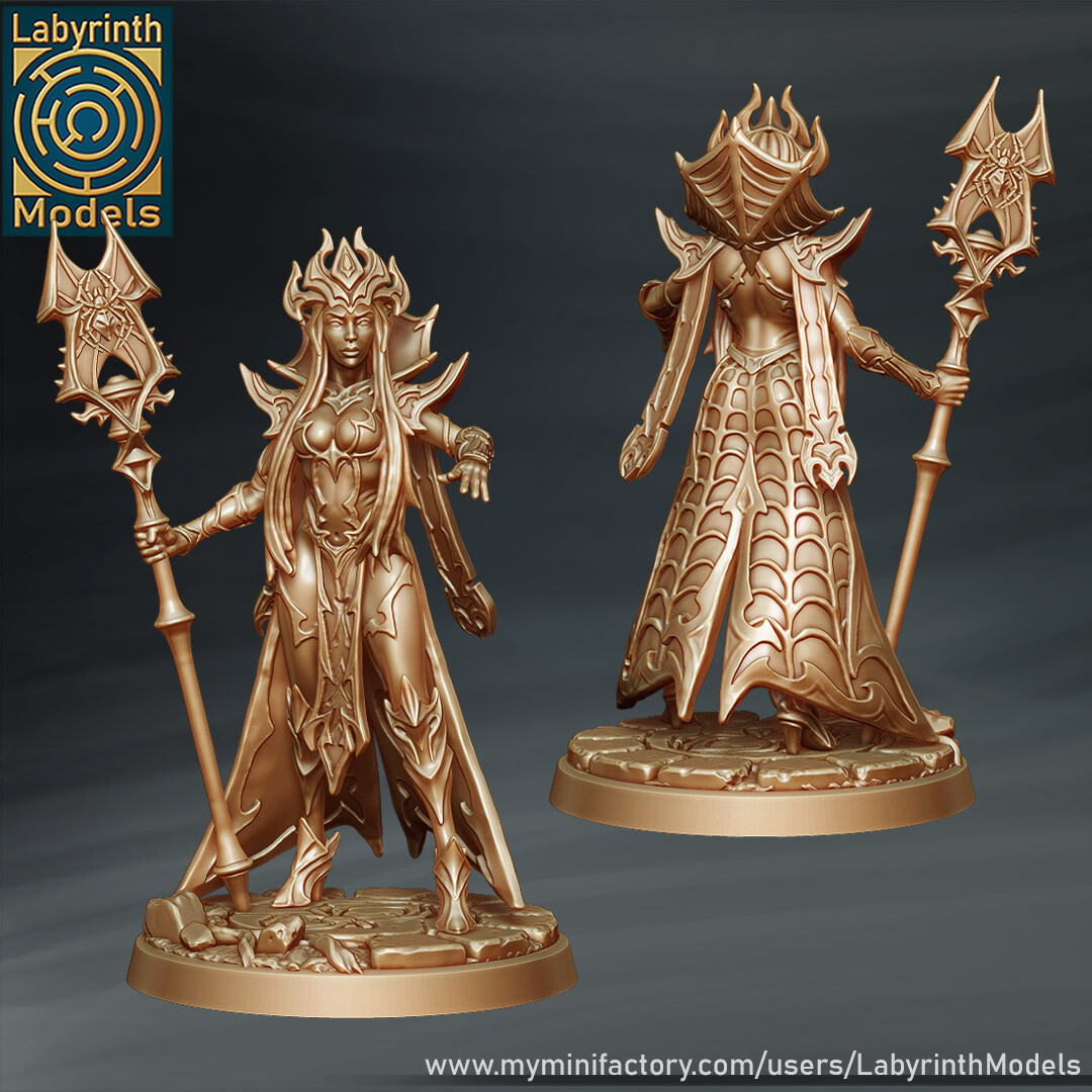 Labyrinth Models - Priestess