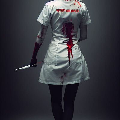 Dark philosophy darkphilosophy zombie vixen nurse holding a syringe beautiful s c57af385 f1f9 495a 88c9 3e6087801d0b