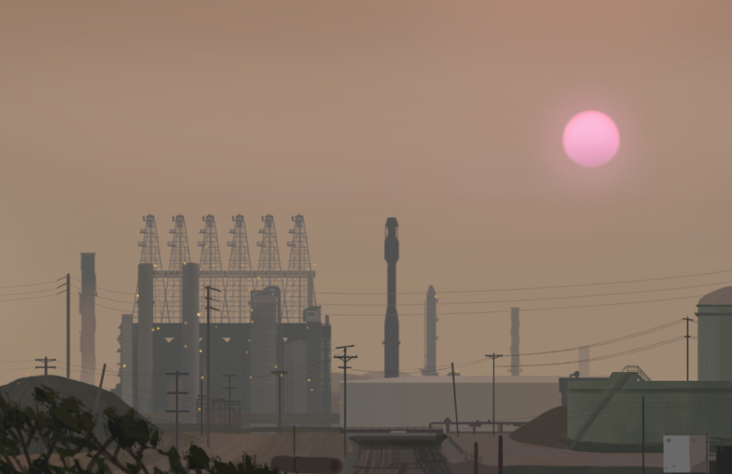 Refineries in El Segundo