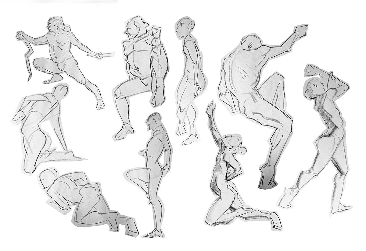 1-3 min gestures