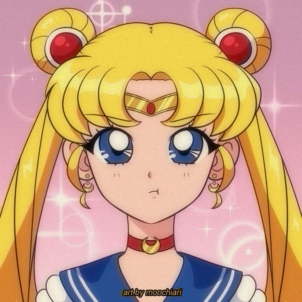 ArtStation - Icon - Sailor Moon