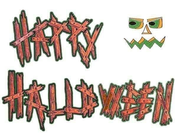 Original Happy Halloween Font