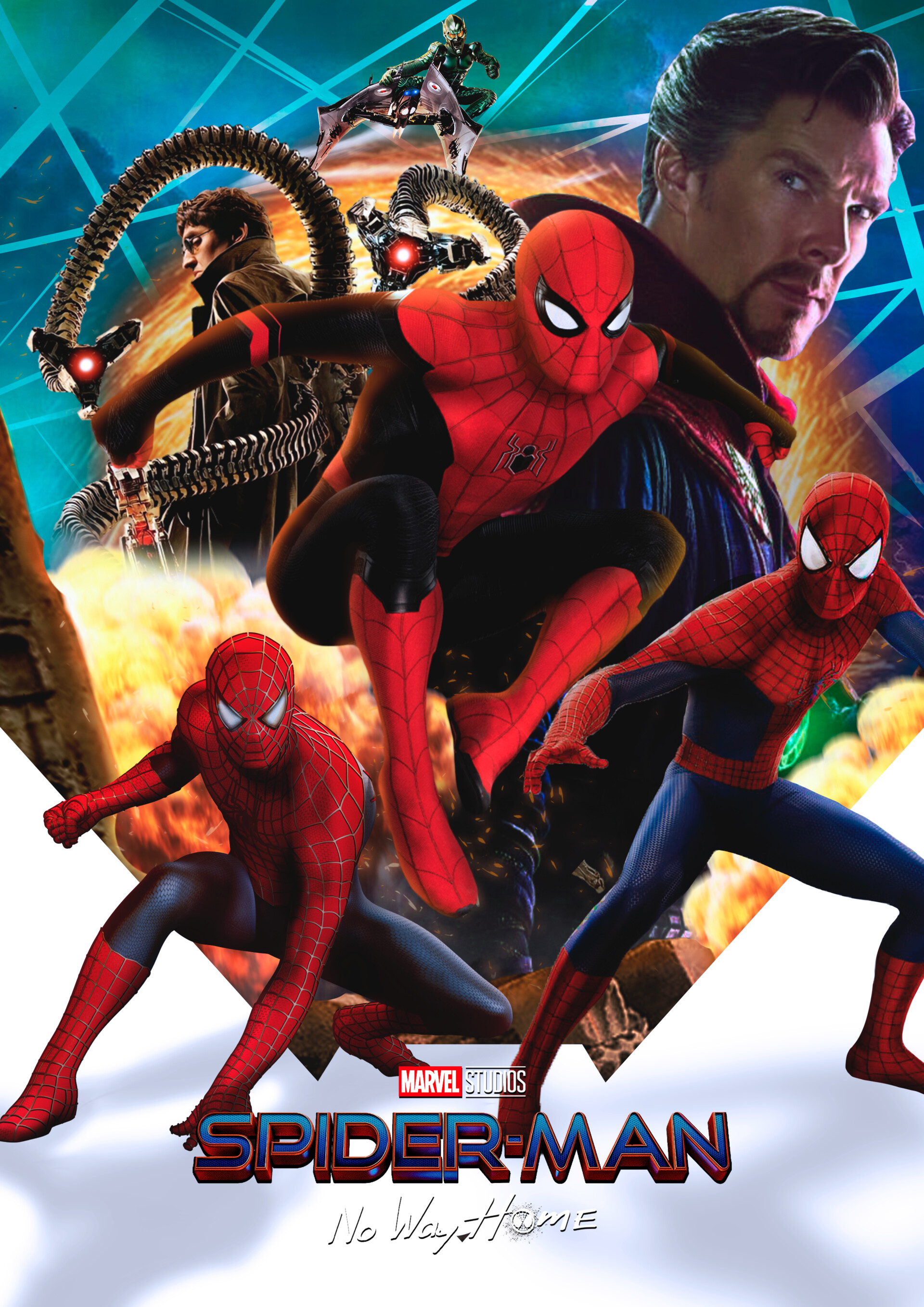 ArtStation - Fan Poster - Spiderman No Way Home
