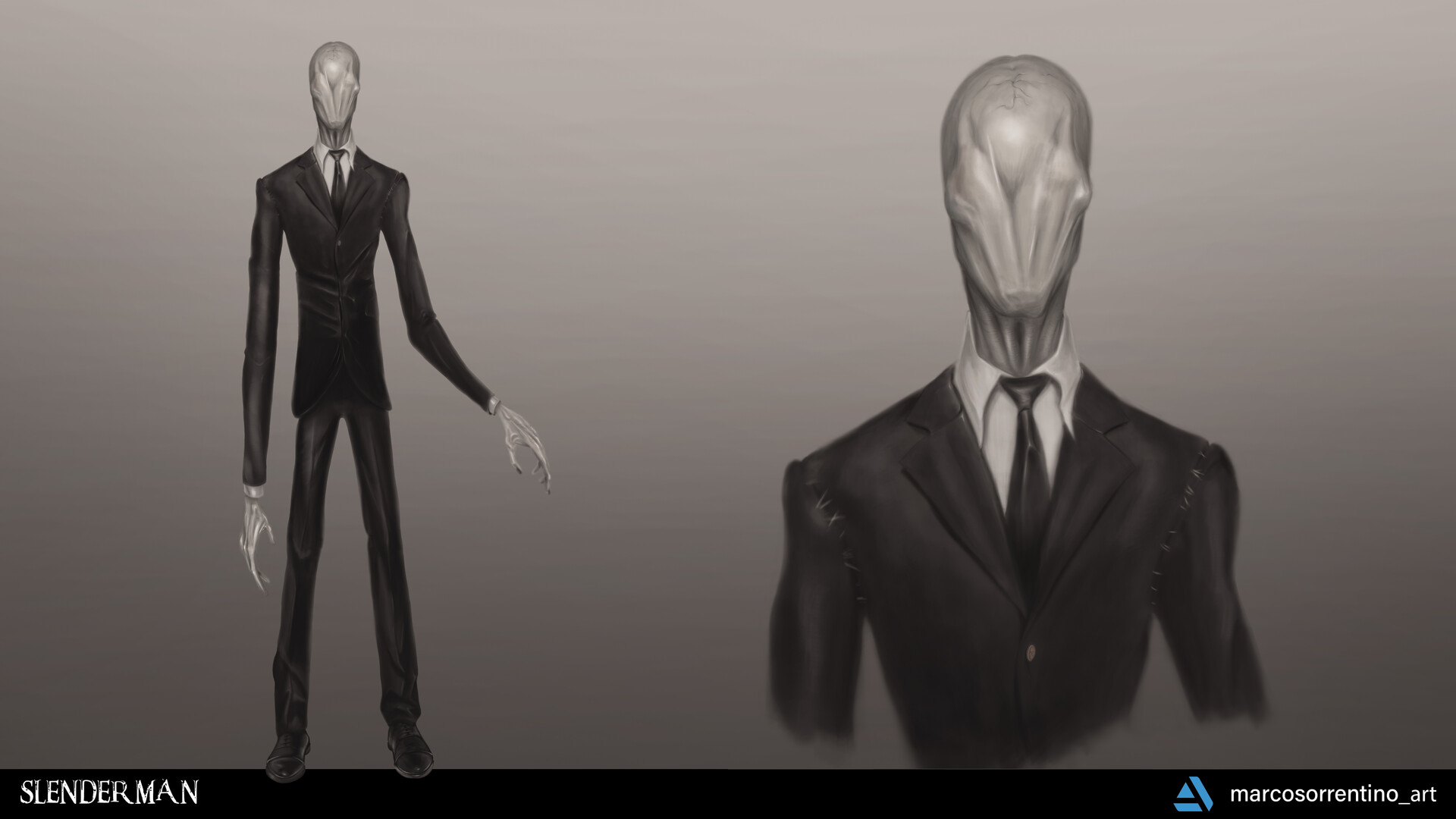 ArtStation Slenderman Redesign
