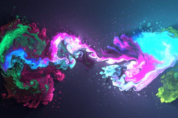 purchase version 5 prints here:  https://donlawrenceart.artstation.com/store/prints/zOmWR/colorful-fluid-pour-abstract-art-5