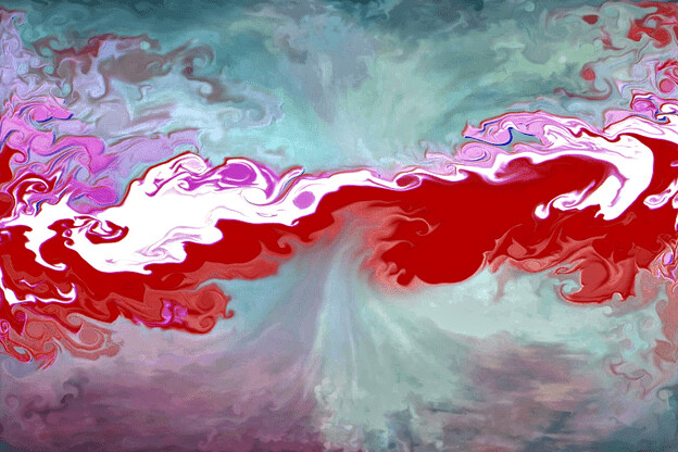 purchase version 2 prints here:  https://donlawrenceart.artstation.com/store/prints/Jmlgd/red-purple-and-blue-fluid-pour-abstract-art-2

